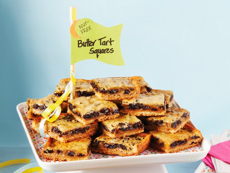 Untested Recipes Nut Free Butter Tart Squares