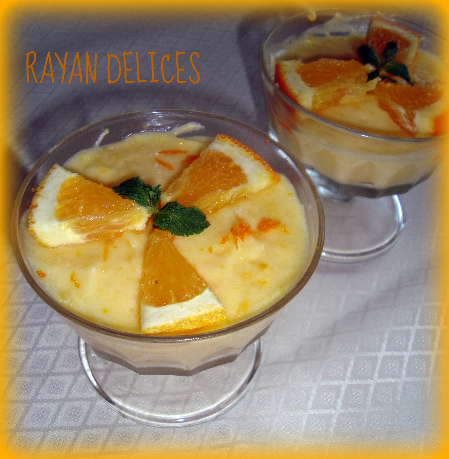 MOUSSE A L´ORANGE
