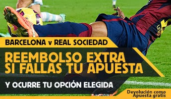 betfair reembolso 25 euros Barcelona vs Real Sociedad 9 mayo betfair reembolso 25 euros Barcelona vs Real Sociedad 9 mayo