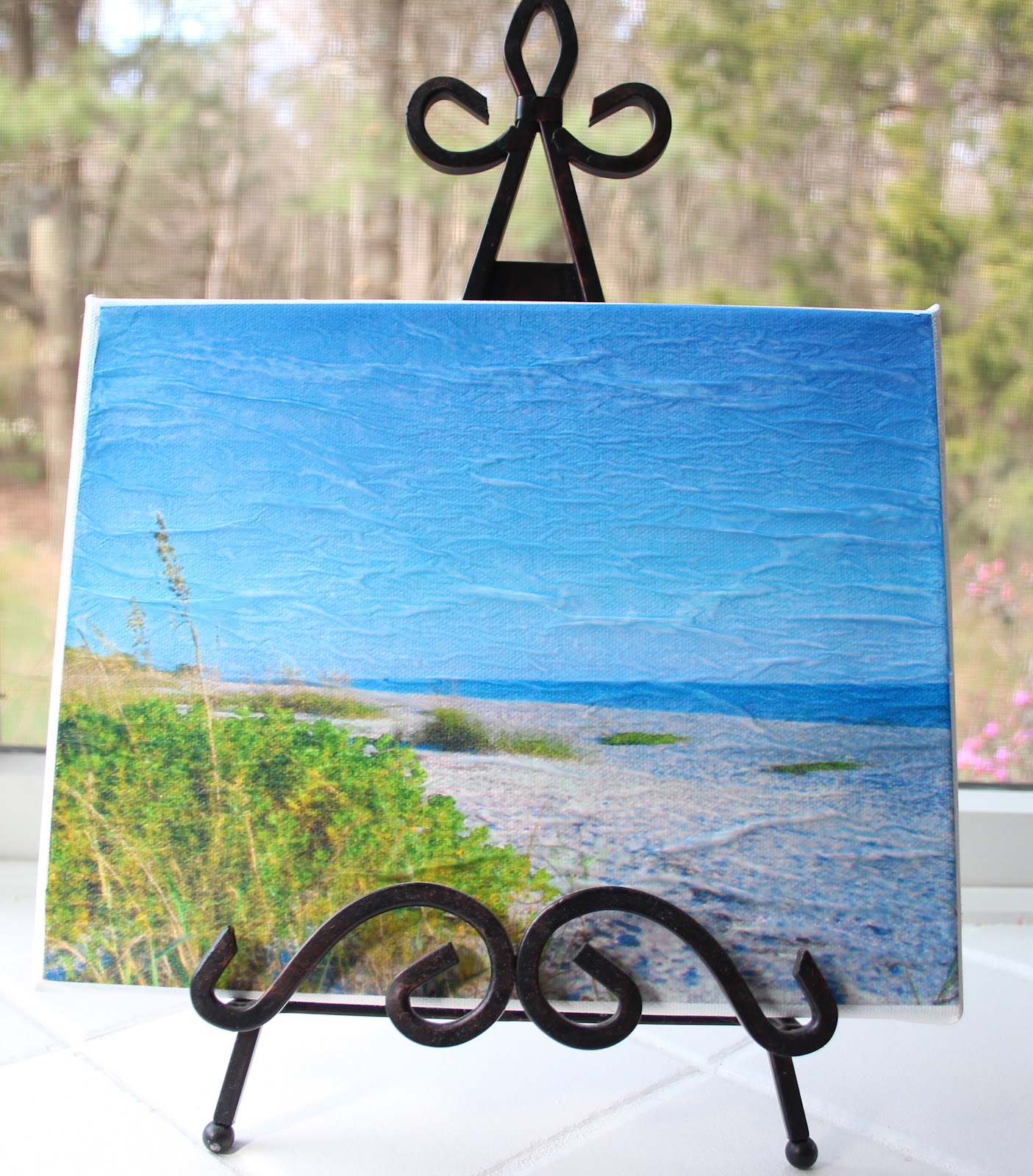 How To Make Tracing Paper and Tissue Paper Wrapped Canvas Art Shine