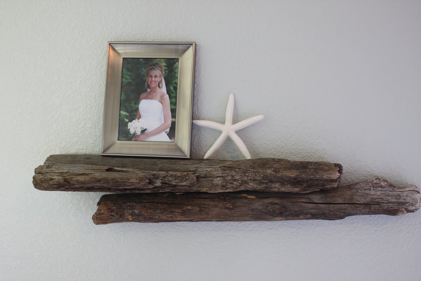 Growing Up Gardner Driftwood Shelf Master Bedroom DIY Part 3