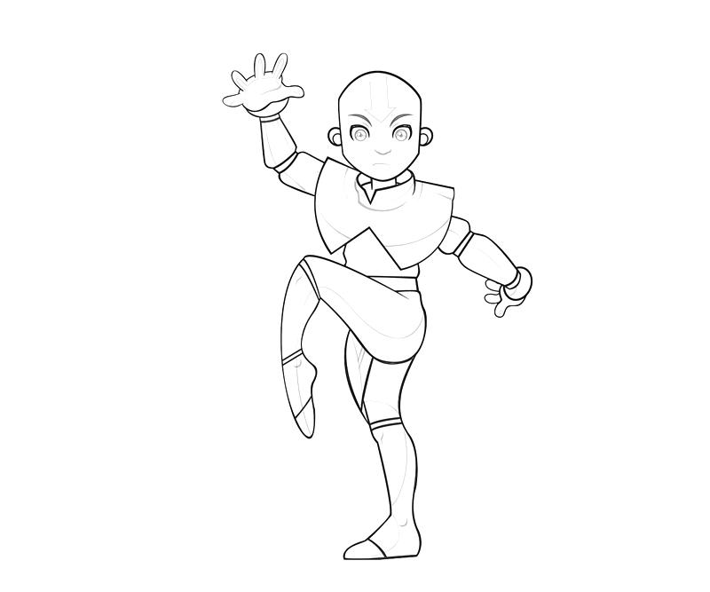 Printable Avatar Aang Funny Coloring Pages printable-avatar-aang-funny-coloring-pages