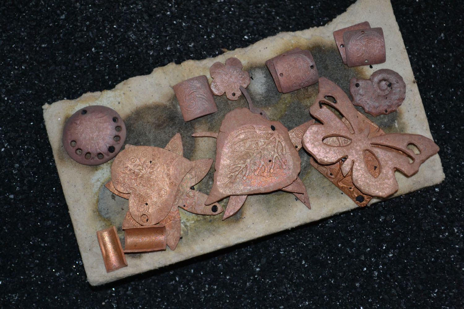 Art Jewelry Elements Firing Copper Clay