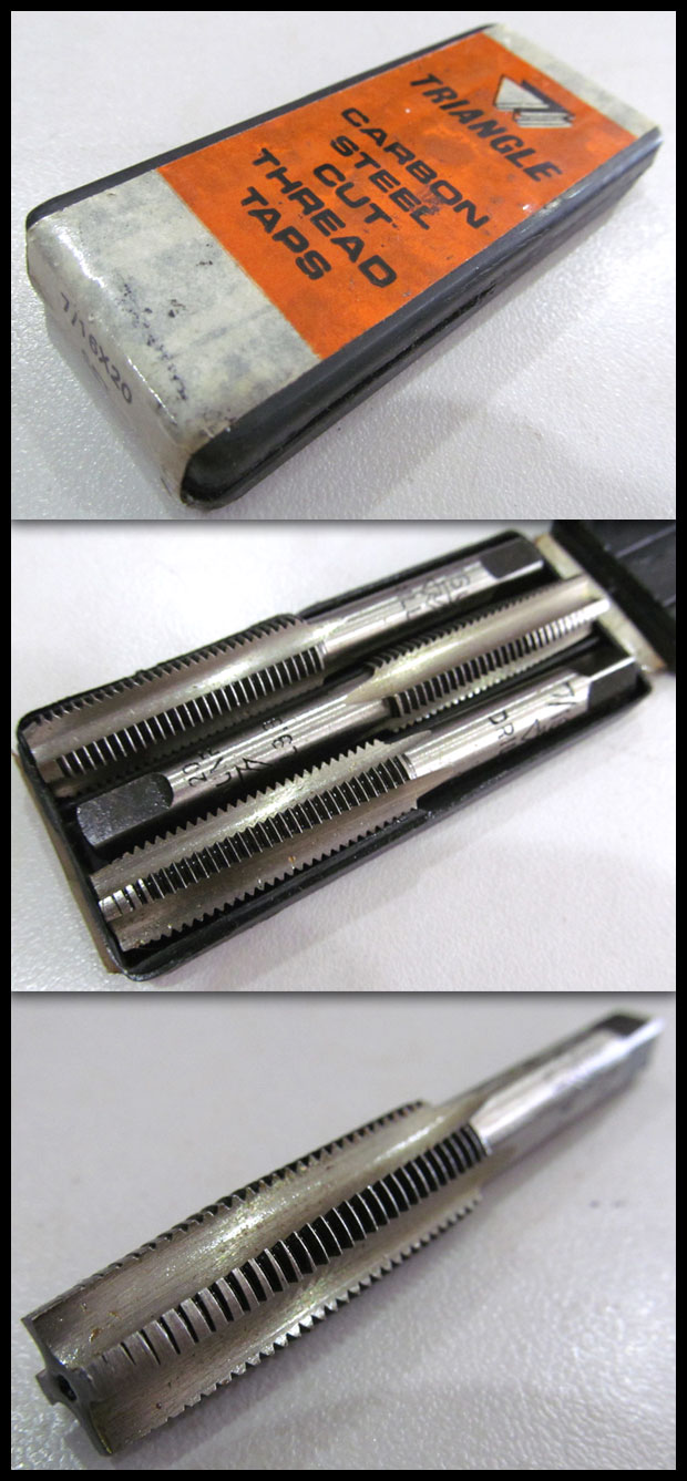 2nd machine carbon steel cut thread taps 7 16x20 triangle 2nd machine carbon steel cut thread taps 7 16x20 triangle