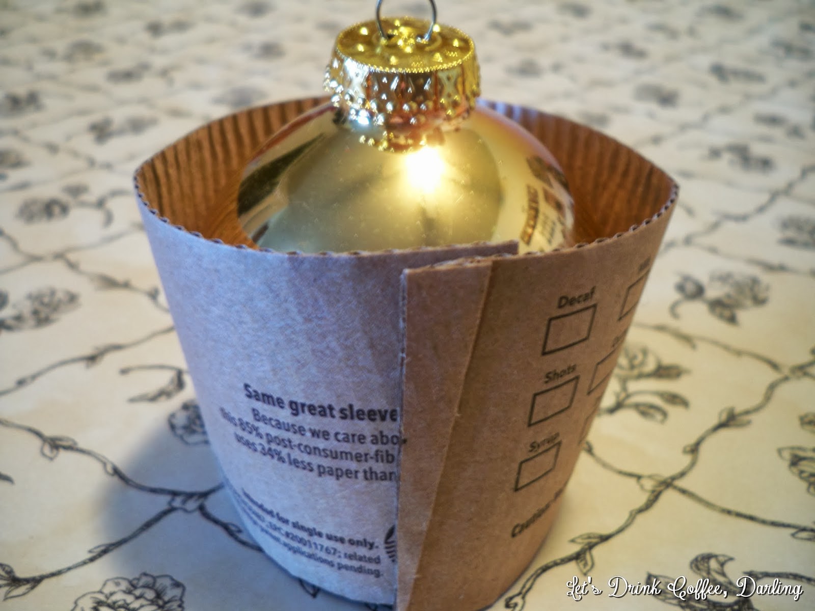 DIY Starbucks Latte Ornament Tutorial » Homemade Heather