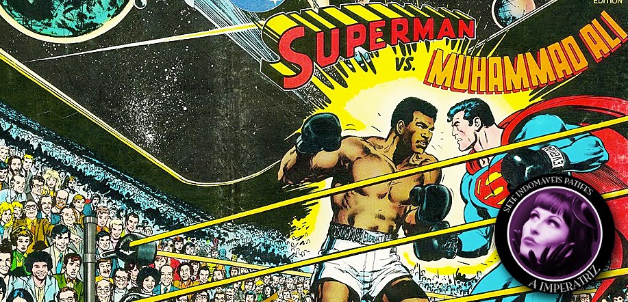 O combate entre Ali e o Superhomem