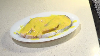 Salmón a la naranja