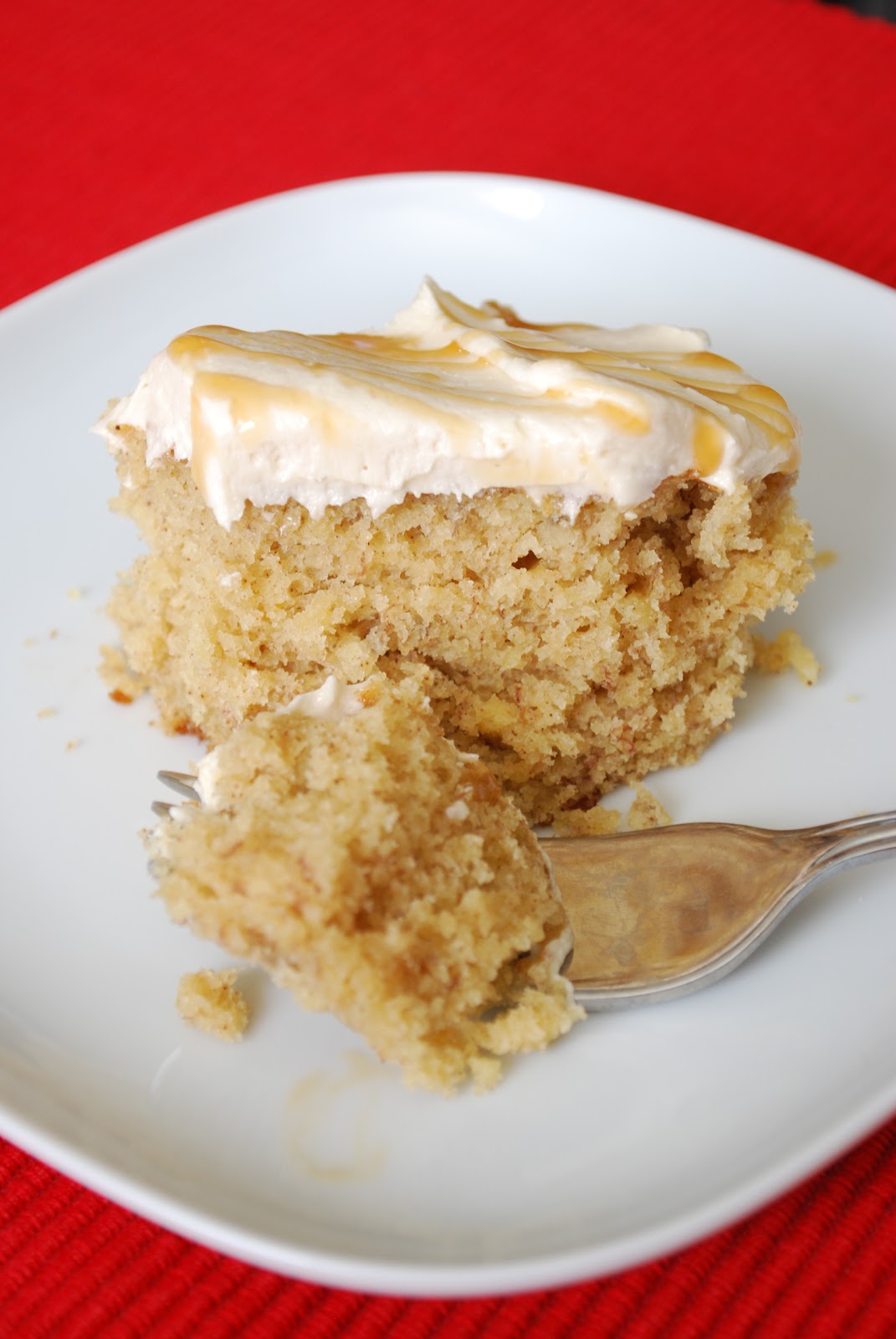 Bake.Frost.Repeat Banana Cake with Salted Caramel Buttercream