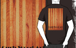 Official Curb Wood Art T-shirt