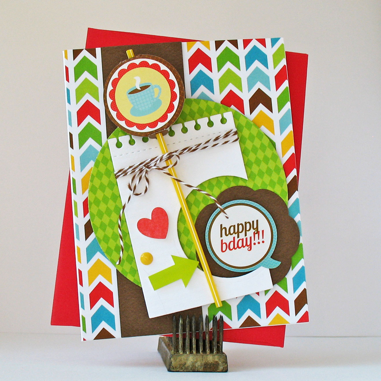 31 days of handmade cards Card-Blanc by Kathy Martin: Day to Day & Giveaway