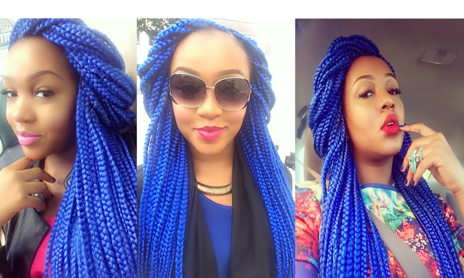 These Box Braids Will Have You Living In Colour ZUMIZUMI