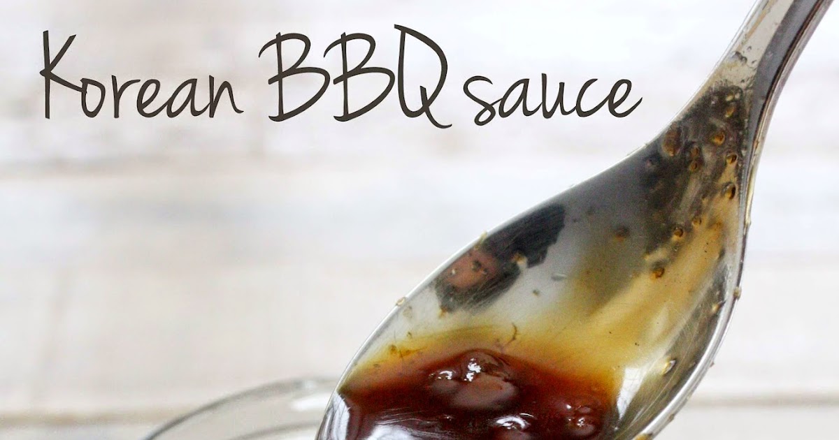 Two foodies and a tot Korean BBQ sauce