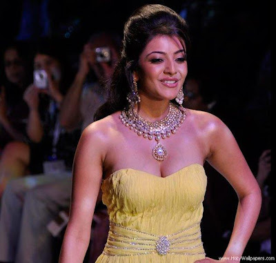 Kajal Agrawal_Click on the Image for Larger View Kajal Aggarwal walked the ramp like a professiona