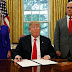 Mundo//Trump firma orden ejecutiva para no separar niños de padres migrantes
