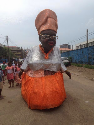 Colourful Pics From the Lagos Carnival Yesterday