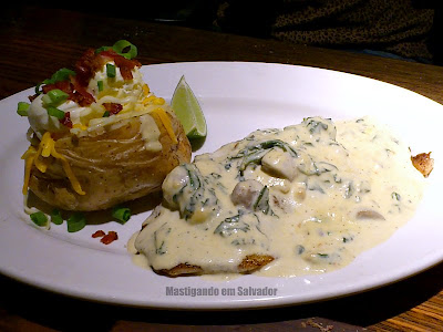 Outback Steakhouse: Tilápia Filet J. Woodhouse Style Outback Steakhouse: Tilápia Filet J. Woodhouse Style