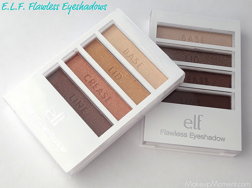 Review: E.L.F. Flawless Eyeshadows in Golden Goddess and Tantalizing Taupe