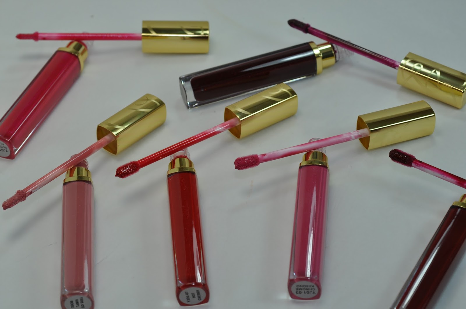 NEW Estee Lauder Pure Color High Intensity Lip Lacquer Swatches, Lip