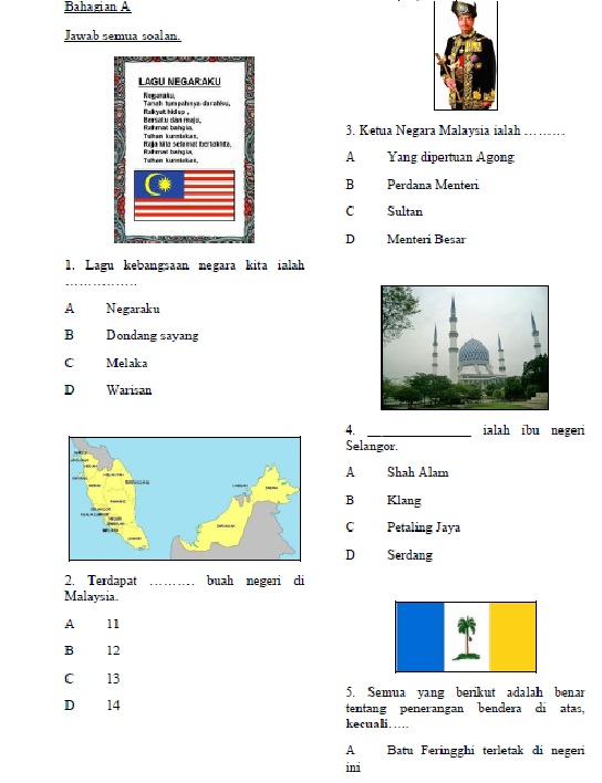 Download Soalan Sivik Tahun 4 Download Soalan Sivik Tahun 4