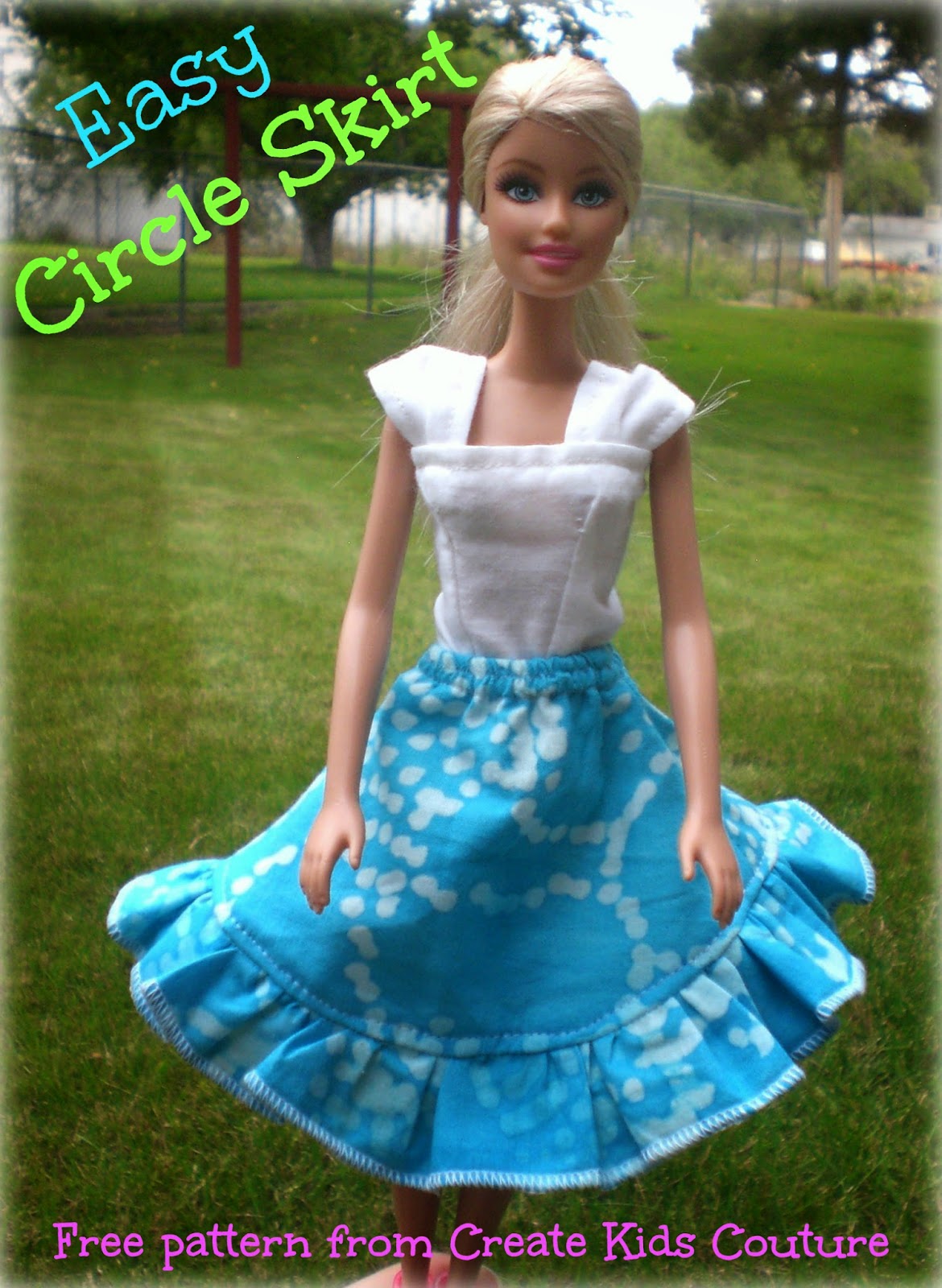 Create Kids Couture: Barbie's Cece-Inspired Circle Skirt