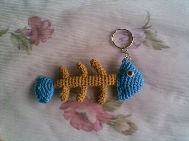 Amigurumi Fish Bone ~ Zan Crochet