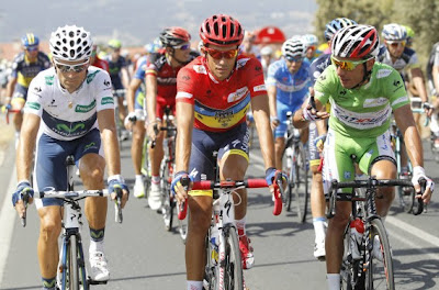 Contador, Valverde, Rodríguez (Vuelta 2012)