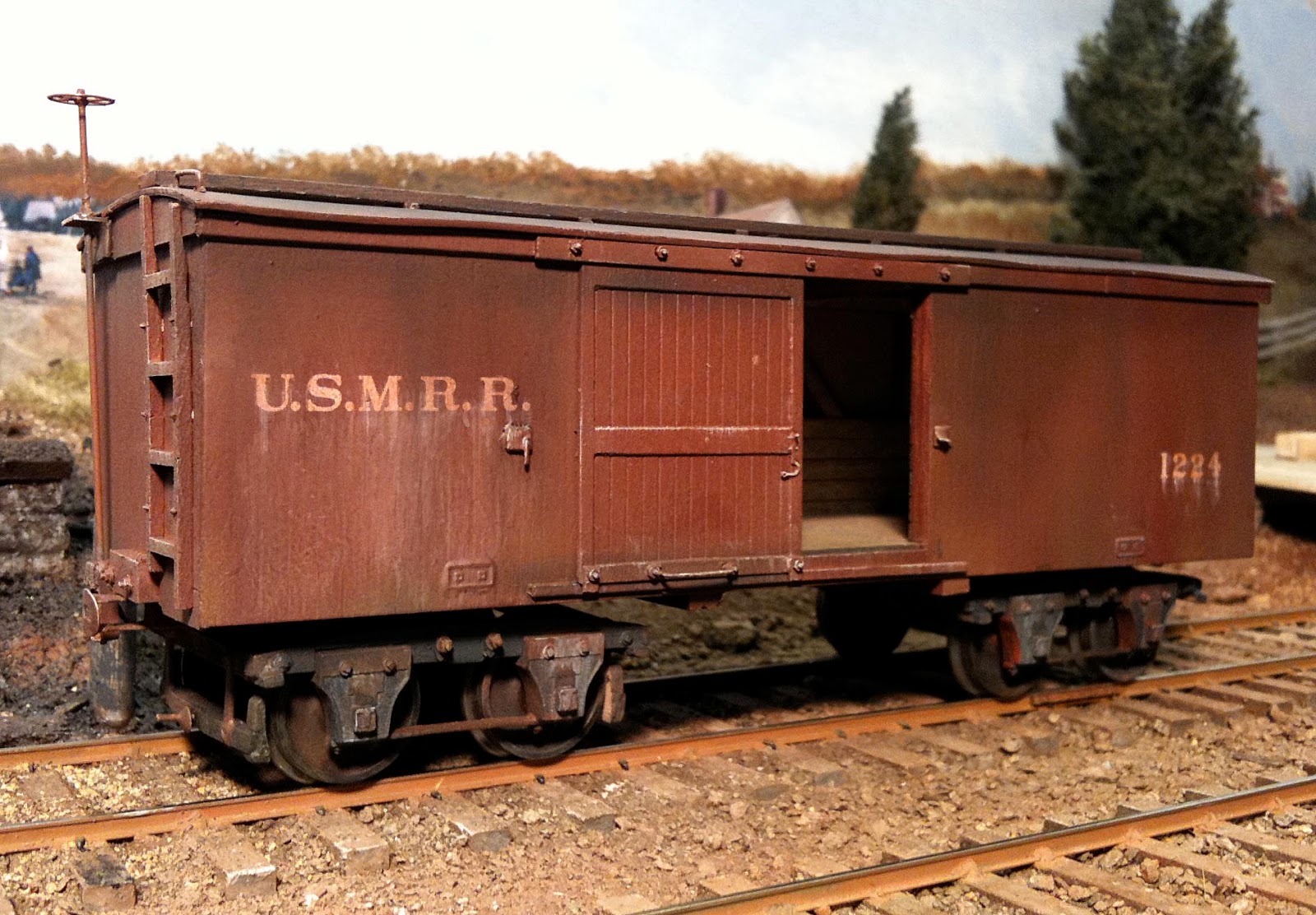 USMRR Aquia Line and other Model Railroad Adventures Weathering ACW