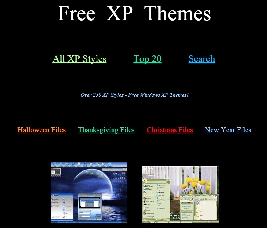 computer science free xp desktop themes download