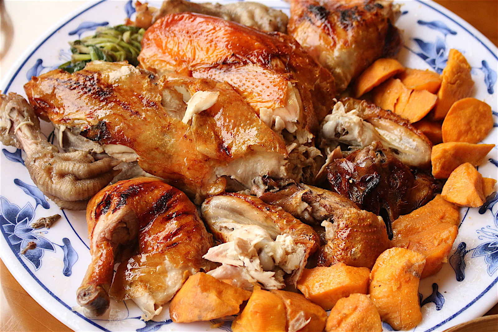 Taiwan Lao Ma Ma Handmade Soy Sauce; Roast Chicken Set Meal 老妈妈手工酱油