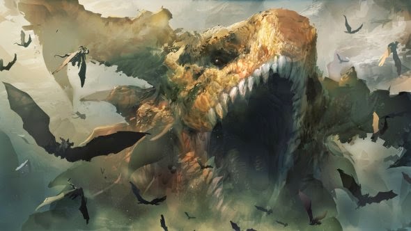 Robôs, monstros e guerreiros cibernéticos nas fantásticas ilustrações de ficção científica de Reza Ilyasa Reza ilyasa deviantart ilustrações ficção científica fantasia robôs