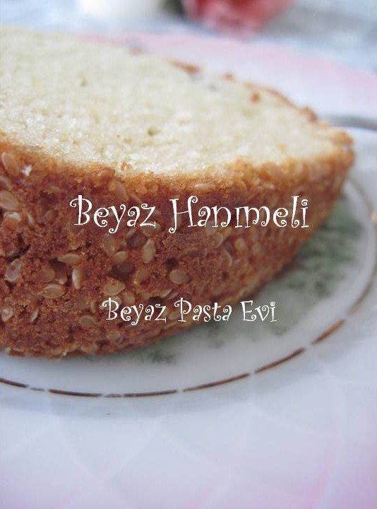 BEYAZ HANIMELİ Tahin helvalı kek