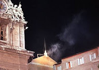 Humo blanco Habemus Papam, Vaticano, Capilla Sixtina