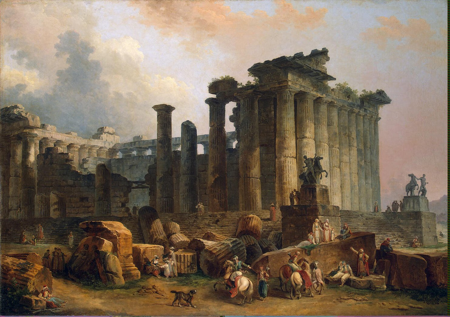 THOUGHTS ON ARCHITECTURE AND URBANISM The beauty of Hubert Robert´s