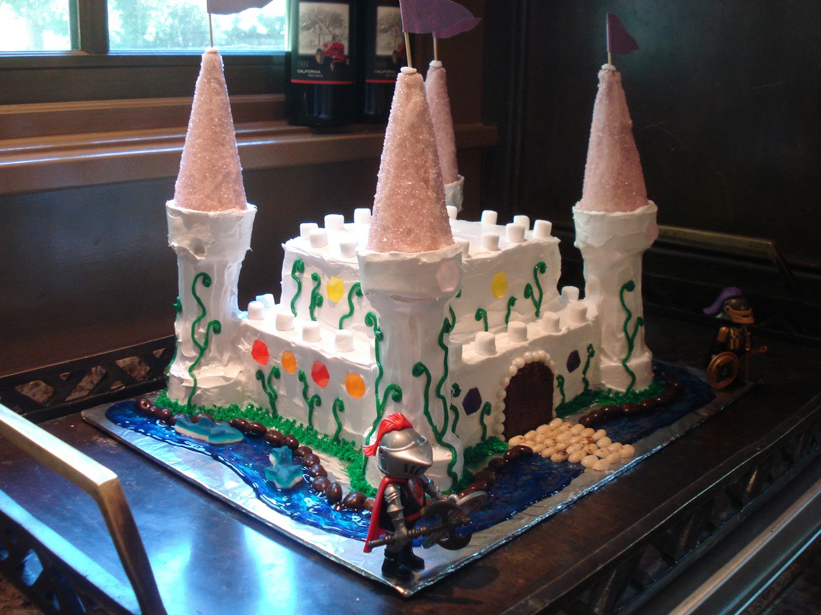 The Holistic Chef: Princess Castle Cake ... anything for ...