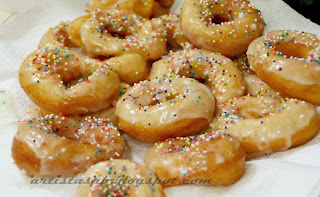 resep kue donat cara membuat kue donat