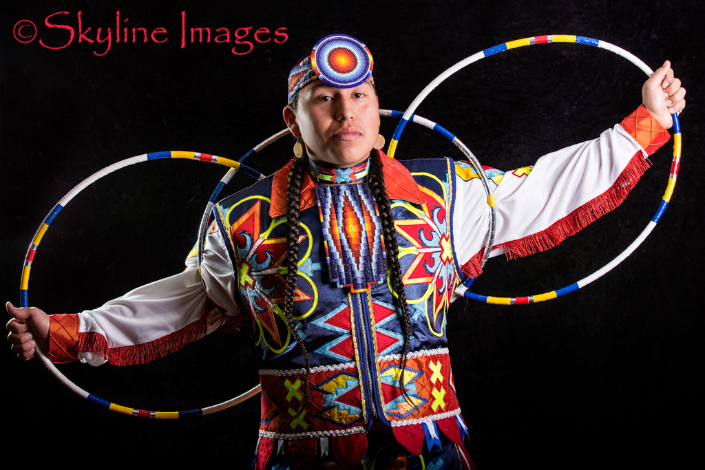 The View From the Skyline Hoop Dancers