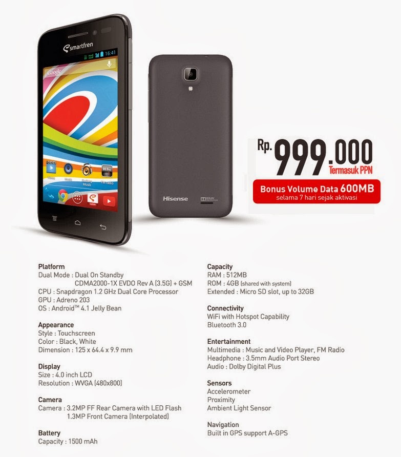Smartfren Andromax G Harga Smartfren Andromax G