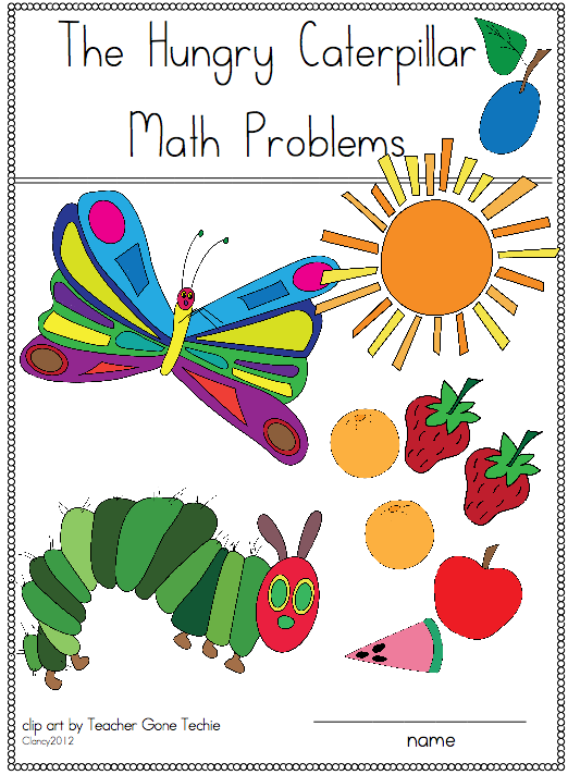Hungry Caterpillar Maths Targets Games WITHOUT THE BOOK