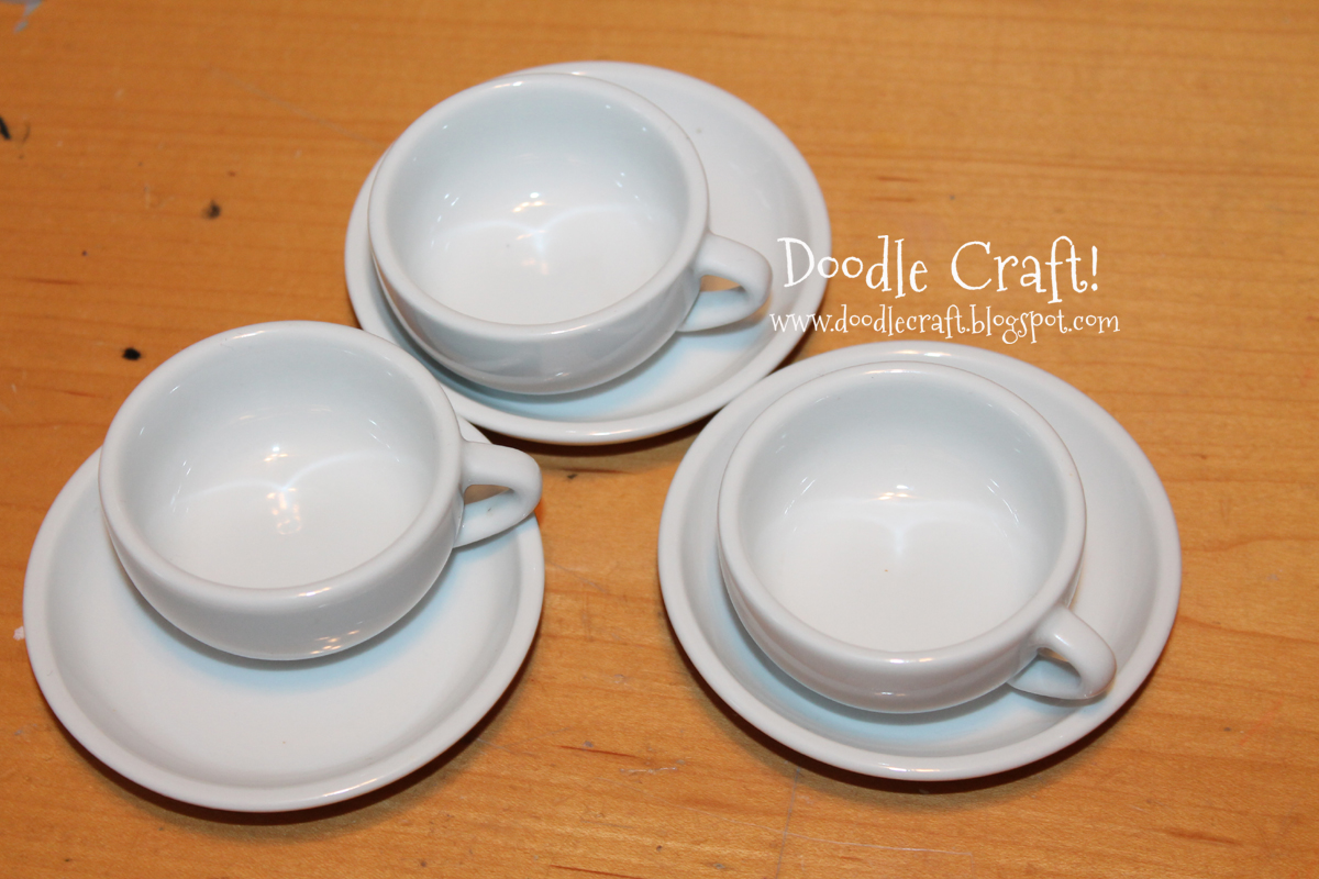 Doodlecraft Grinchy Cindy Lou Who Teacup Headbands!