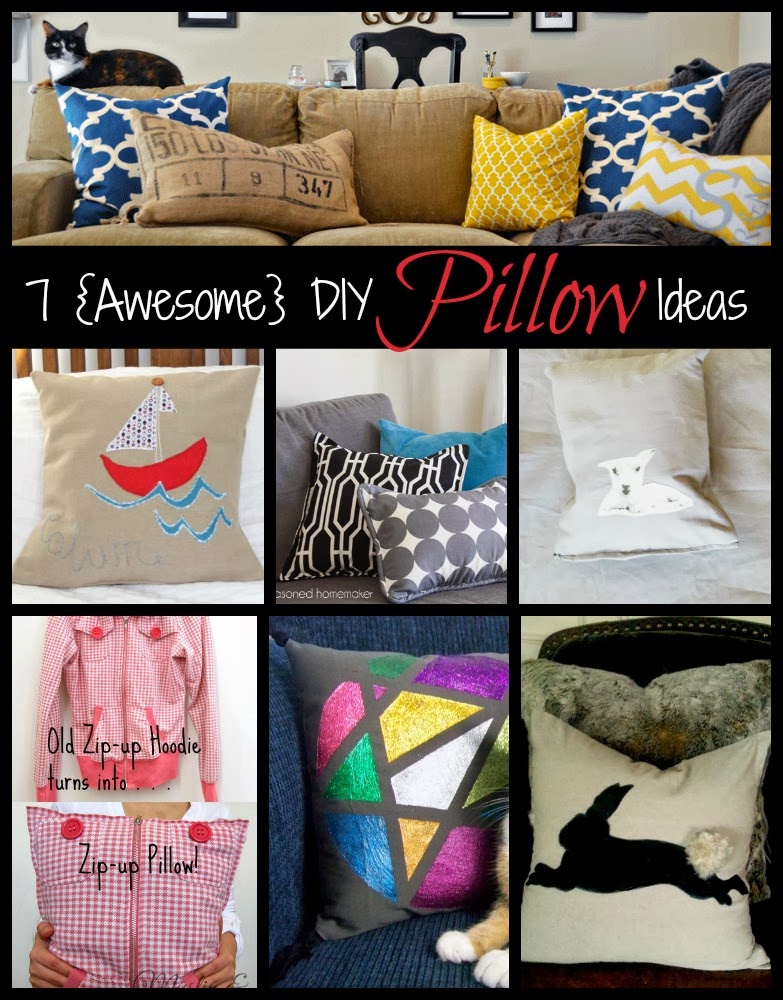 Two It Yourself 7 {Amazing} DIY Pillows