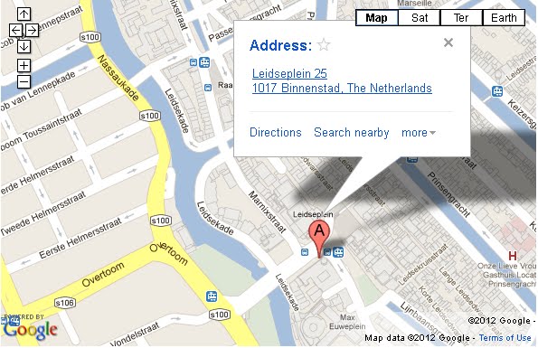 apple amsterdam store google map image