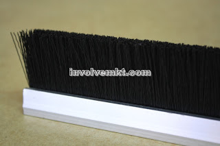 escalator safety strip brush