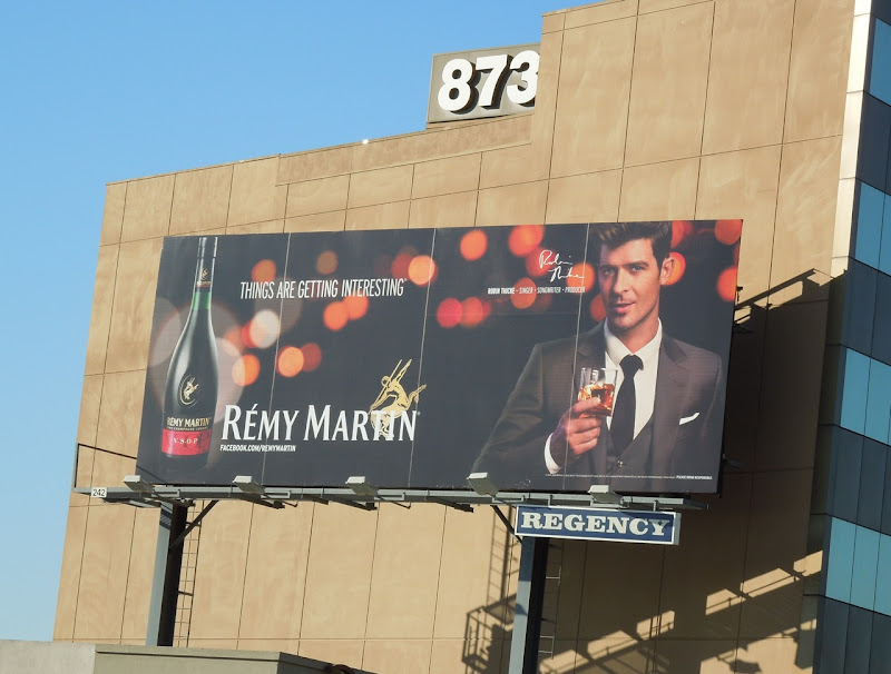 Remy Martin Robin Thicke billboard