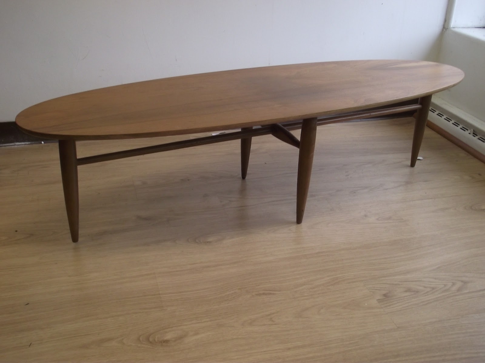 Danish Modern Dining Table and Chairs Mersman Coffee Table