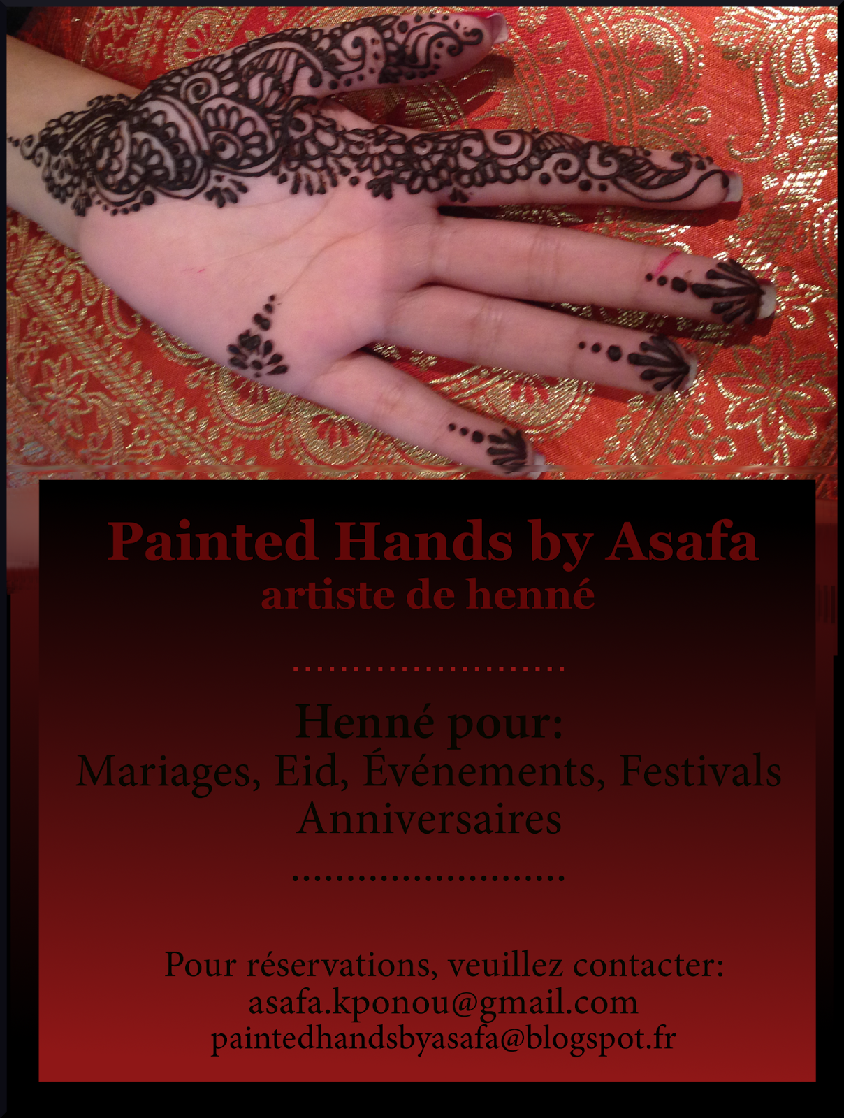painted hands june 2015 henna artist flyers