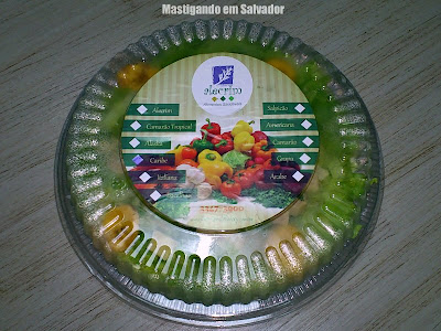 Alecrim Alimentos Saudáveis: Embalagem da Salada Caribe Alecrim Alimentos Saudáveis: Embalagem da Salada Caribe