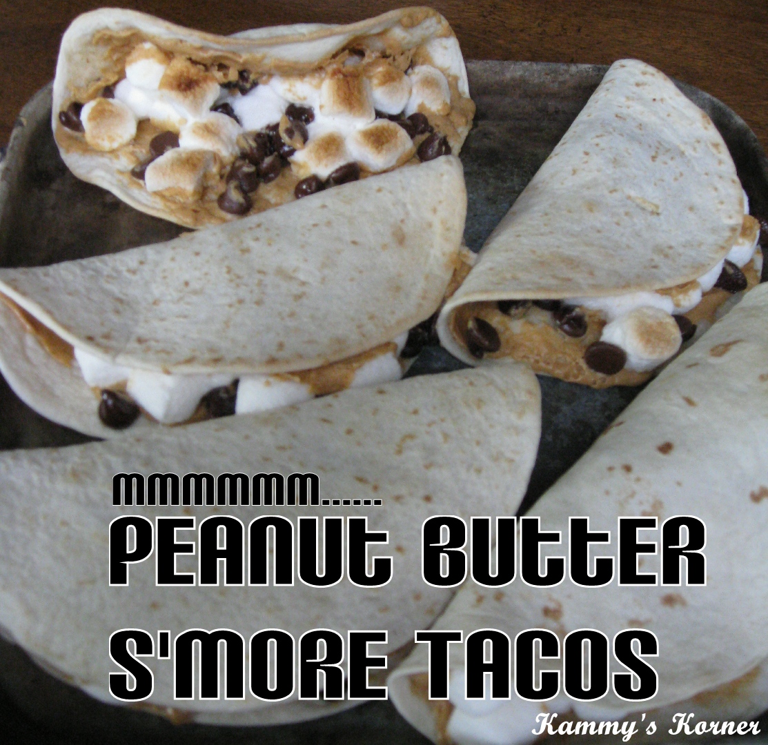 Kammy's Korner Peanut Butter S'More Tacos