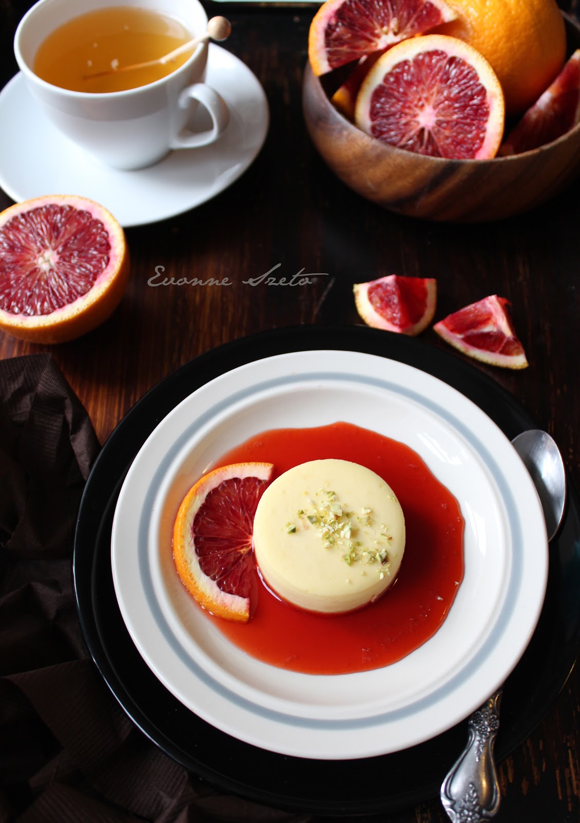 sweet from the heart Lemon Goat Cheese Cheesecakes, Domo sugar topper