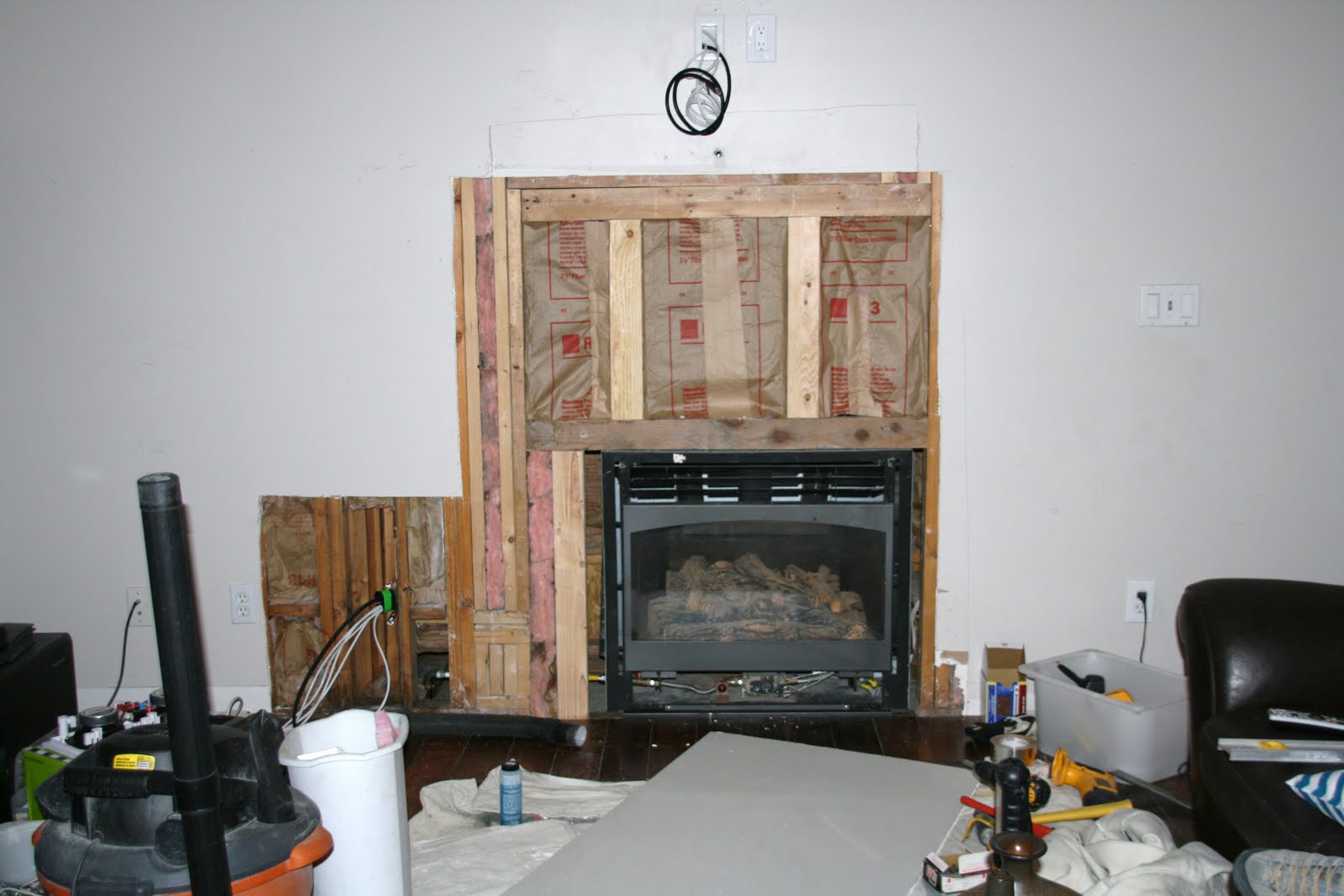 Retropolitan Fireplace Remodel