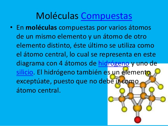 Moléculas Compuestas